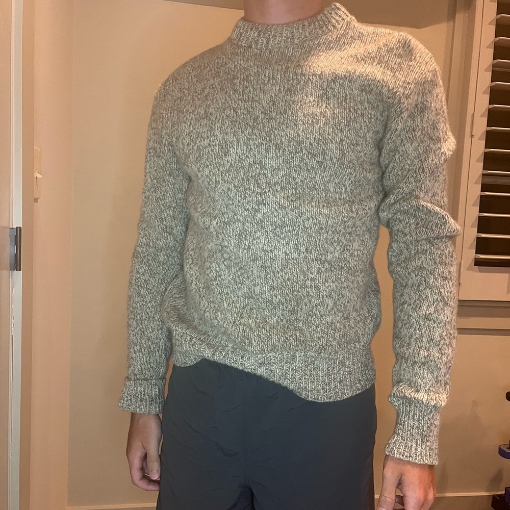 Cambridge Dry Goods Company vintage wool sweater brown in size medium